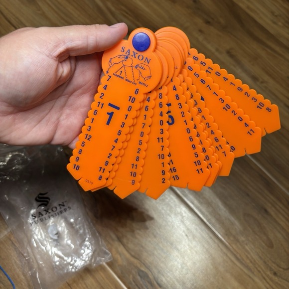 Learning School Hands-on Practice‎ LOT WRAP-UPS Saxon Sub Tool Mini Math Balance - Picture 3 of 11